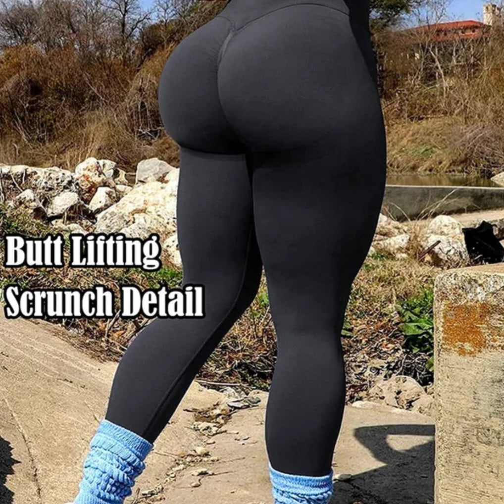 Seamless Ribbed Leggings