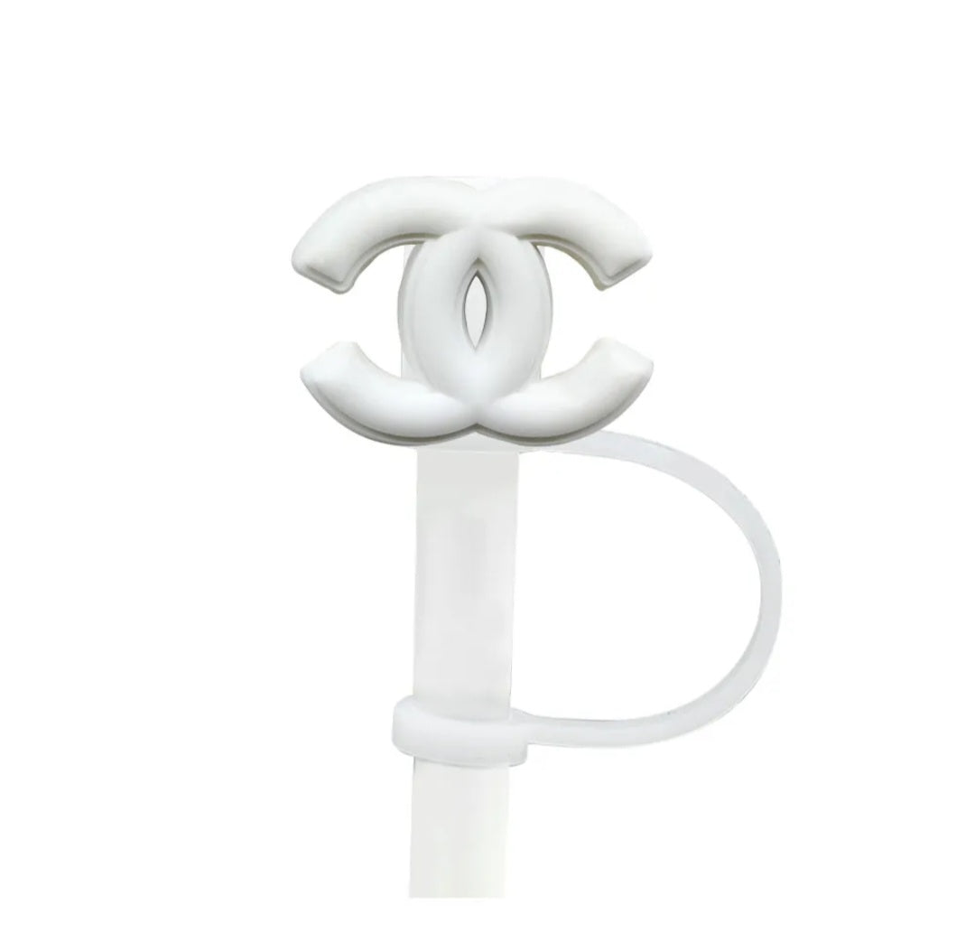 Designer Bag Straw Toppers