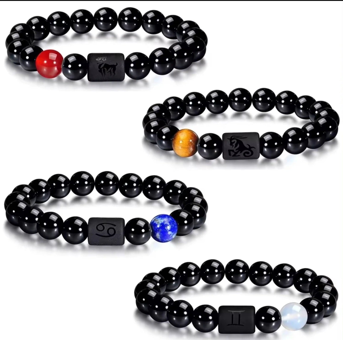 Zodiac Crystal Bracelets