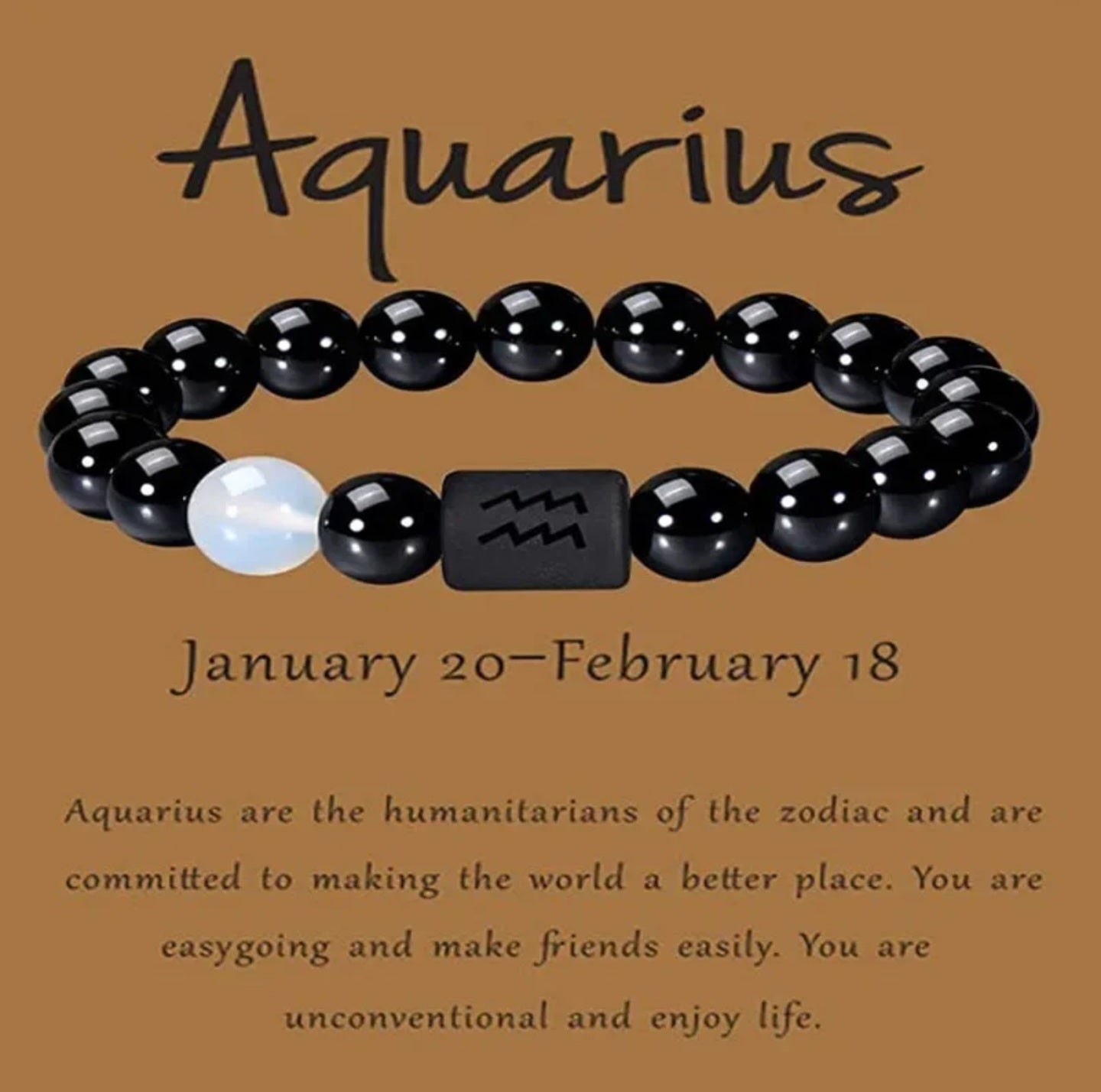 Zodiac Crystal Bracelets