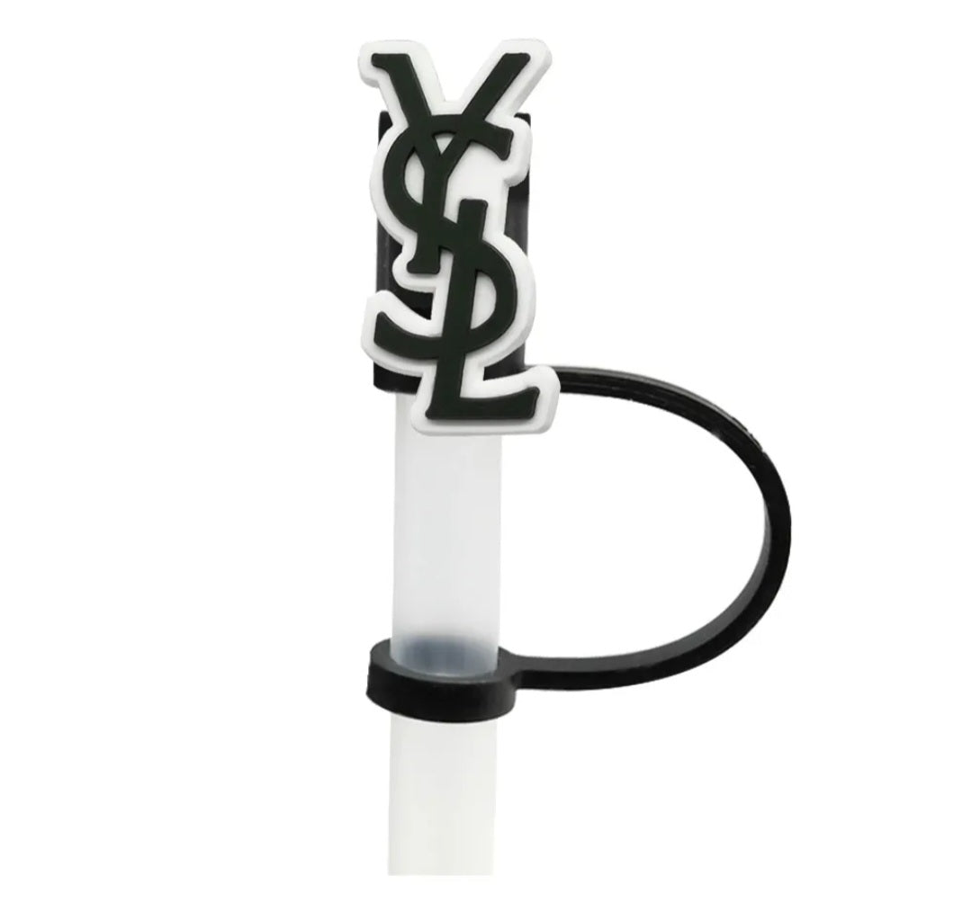 Designer Bag Straw Toppers